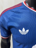 2026-27 Man Utd Blue Special Edition Player Version Soccer Jersey (红边)