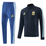 2026-27 Argentina Royal blue Jacket Tracksuit #01