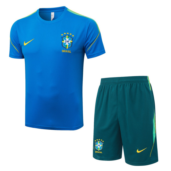 2026-27 Brazil Lake blue Training Short Suit #J26028
