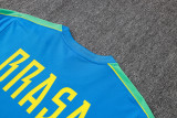 2026-27 Brazil Lake blue Training Short Suit #J26028