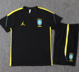 2026-27 Brazil Black Training Short Suit #J26027