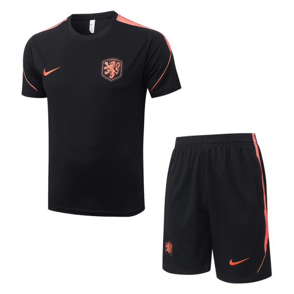 2026-27 Netherlands Black Training Short Suit #J26029
