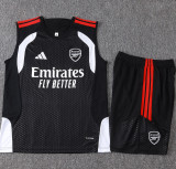 2026-27 ARS Black Tank top and shorts suit #D26025