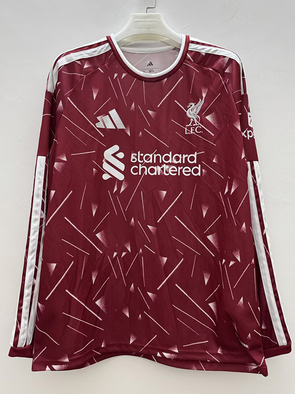 2026-27 LIV Home Long Sleeve Soccer Jersey (长袖)
