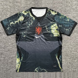 2026-27 Netherlands Black Goalkeeper Fans Soccer Jersey