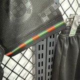 2025-26 Portugal Black Special Edition Kids Soccer Jersey (有领)