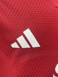 2026-27 Man Utd Home Long Sleeve Player Version Soccer Jersey (长袖球员)