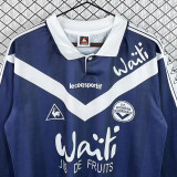 1996-1997 Bordeaux Home Long Sleeve Retro Soccer Jersey (长袖)