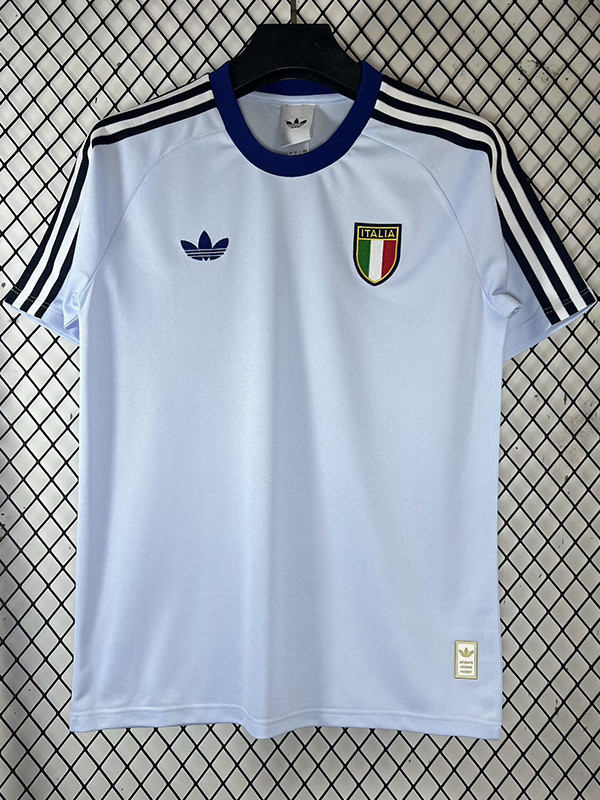 2026-27 Italy  Grey Blue Casual Edition Training shirts (灰蓝)