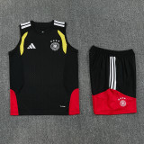 2026-27 Germany Black Tank top and shorts suit