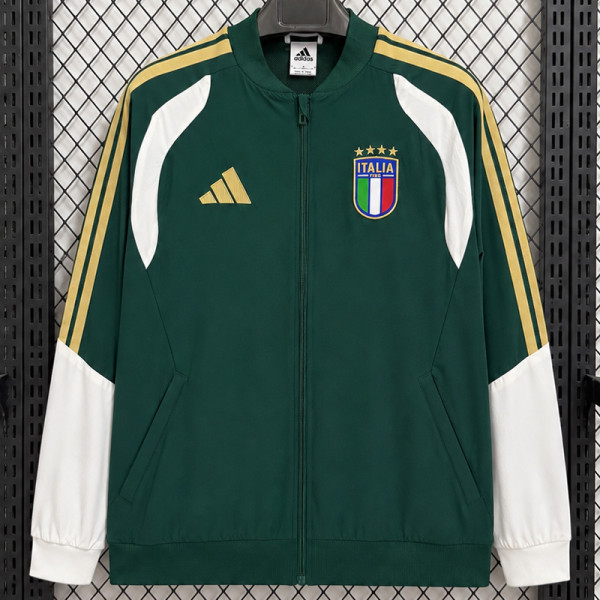 2026-27 Italy Green Windbreaker