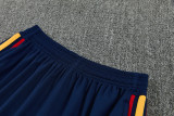 2026-27 Spain Lake blue Tank top and shorts suit