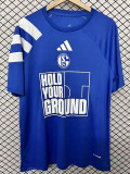 2026 Schalke 04 Blue Special Edition  Fans Soccer Jersey