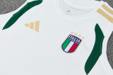 2026-27 Italy White Tank top and shorts suit