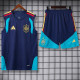 2026-27 Spain Royal blue Tank top and shorts suit