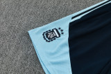 2026-27 Argentina Royal blue Tank top and shorts suit