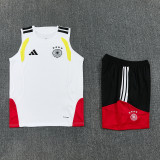 2026-27 Germany White Tank top and shorts suit
