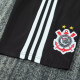 1999-2000 Corinthians Away Kids Retro Soccer Jersey