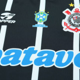 1999-2000 Corinthians Away Kids Retro Soccer Jersey