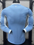 2026-27 Man City Home Long Sleeve Player Version Soccer Jersey (长袖球员)