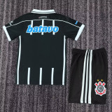 1999-2000 Corinthians Away Kids Retro Soccer Jersey