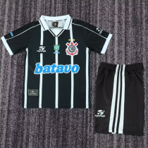 1999-2000 Corinthians Away Kids Retro Soccer Jersey