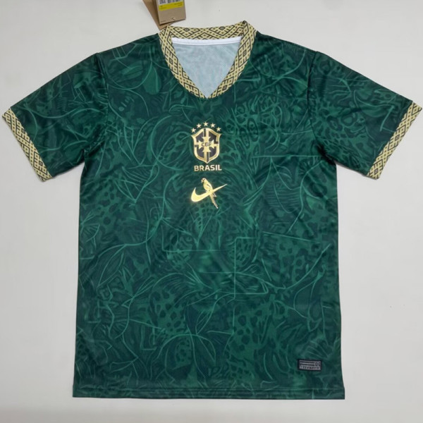 2026-27 Brazil Green Special Edition Fans Soccer Jersey (小鹦鹉标 )