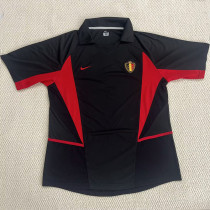 2002 Belgium Away Retro Soccer Jersey
