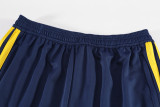 2026-27 RMA Royal blue Half Pull Tracksuit (半拉链)
