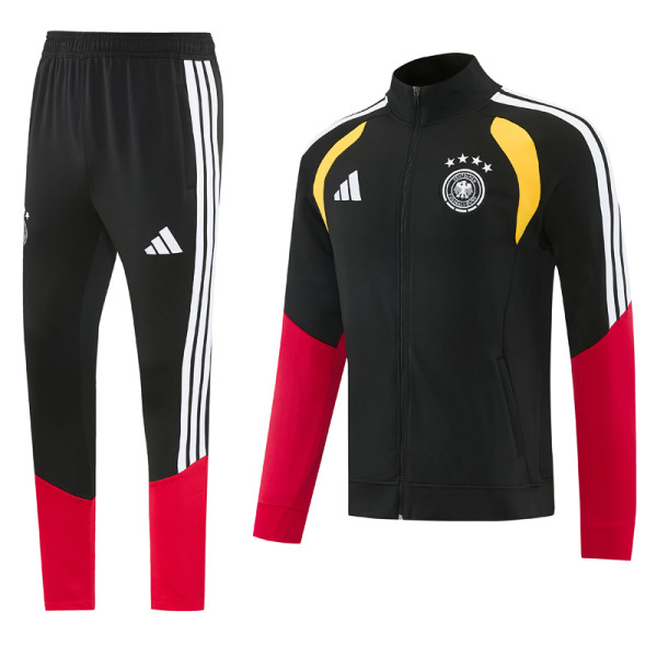 2026-27 Germany Black Jacket Tracksuit #02