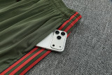 2025-26 Bayern Dark green Tank top and shorts suit