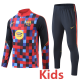 2026-27 BAR Red Kids Half Pull Tracksuit (童装)(半拉链)