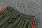 2025-26 Bayern Dark green Tank top and shorts suit