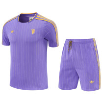 2025-26 Man Utd Purple Training Short Suit