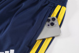 2026-27 RMA Royal blue Kids Half Pull Tracksuit (童装)(半拉链)