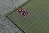 2025-26 Bayern Dark green Tank top and shorts suit