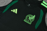 2026-27 Mexico Black Tank top and shorts suit