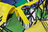 2026-27 Brazil Green Half Pull Tracksuit (涂鸦半拉链)