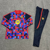 2026-27 BAR Red Kids Half Pull Tracksuit (童装)(半拉链)