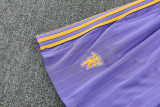 2025-26 Man Utd Purple Tank top and shorts suit