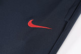 2026-27 England White Kids Half Pull Tracksuit (童装)(涂鸦半拉链)