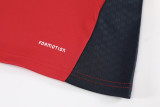 2026-27 Spain Red Kids Half Pull Tracksuit (童装)(半拉链)