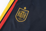 2026-27 Spain Red Half Pull Tracksuit (半拉链)