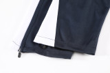 2026-27 England White Kids Half Pull Tracksuit (童装)(涂鸦半拉链)