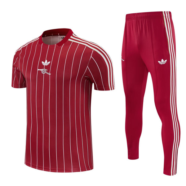 2026-27 ARS Red Short shirts and Long trousers Suit (圆领)
