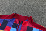 2026-27 BAR Red Half Pull Tracksuit (半拉链)