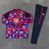 2026-27 BAR Red Half Pull Tracksuit (半拉链)