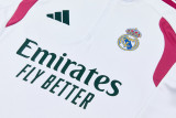 2026-27 RMA White Half Pull Tracksuit (半拉链)