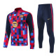 2026-27 BAR Red Half Pull Tracksuit (半拉链)