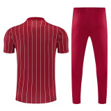2026-27 ARS Red Short shirts and Long trousers Suit (圆领)